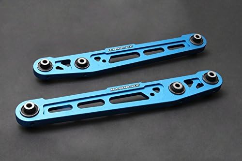 Hardrace Rear Lower Control Arm Aluminum Harden Rubber 2 PCS/SET for 1996-00 Honda Civic