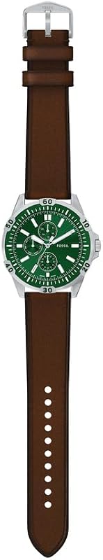 Garrett Orologio Uomo, Movimento Multifunzione al Quarzo con cinturino in acciaio inossidabile o pelle