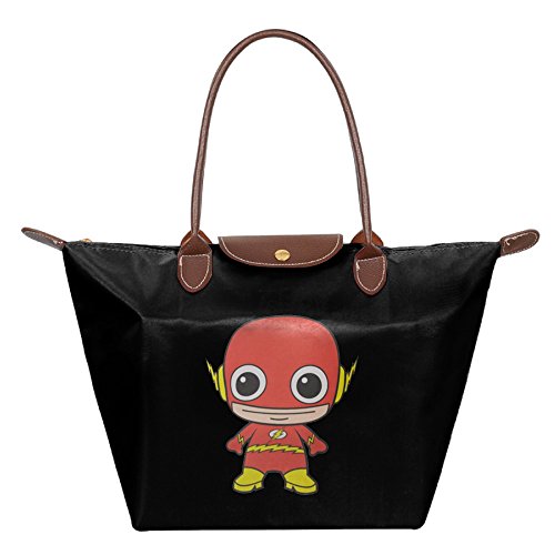 Big Bang Theory Mini Flash Womens Black Fashion Hobo Bag Large Tote Shoulder Handbag