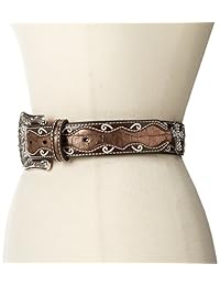 Ariat de la mujer Incrustada con incrustaciones Cruz - Cinturón a1514002
