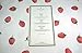 Kate Spade Placemats Strawberries 100% Cotton 13 x 19 4 Pack.