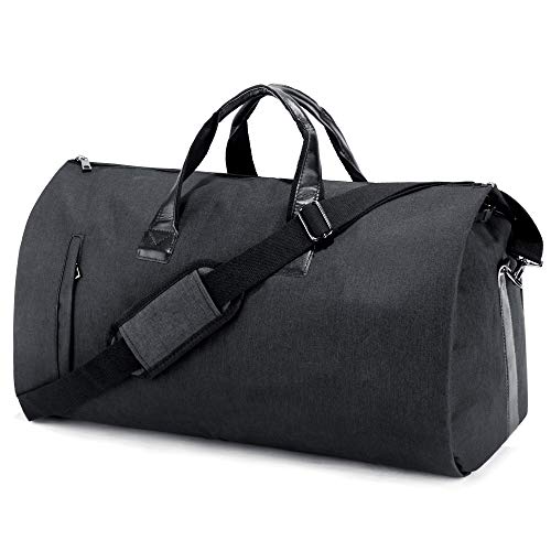 SUVOM Suit Travel Bag Carry On Garment Bag with Shoes Compartment