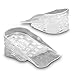 RTDEP 5-Layer Height Increase Insole Silicone Men Women Heel Cushion Inserts Adjustable Invisible Gel Heel Pads Taller Height Lift Shoes Insole(1 Pairs)