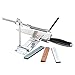 Knife Sharpener Professional Kitchen Sharpening System Fix Angle With 4 Stones