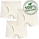 City Threads Little Boys' Boxer Briefs Underwear in 100% Organic Cotton (2T-6)