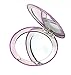 LOUISE MAELYS Mini Foldable Cosmetic Makeup Mirror Compact Mirrors for Travel