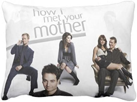 yezer How I Met Your Mother Custom Decor Two Sides Soft Zippered Pillowcase Standard Size 20"x30"