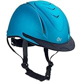 NRS Ovation Metallic Schooler Helmet - Teal, Small/Medium