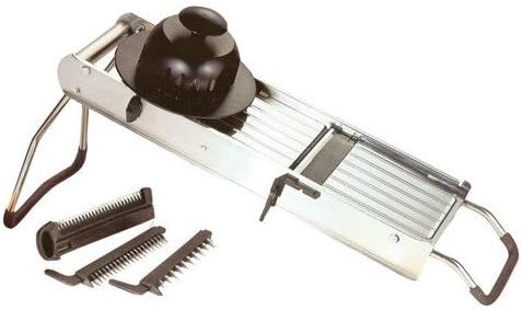 Josef Strauss French Style Stainless Steel Professional Mandoline Slicer - Commercial Grade