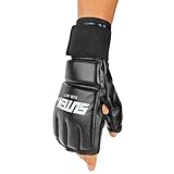Binmer(TM) Cool MMA Muay Thai Training Punching Bag Half Mitts Sparring Boxing Gloves Gym