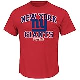 NFL New York Giants Men's Greatness Tee, Red, Large