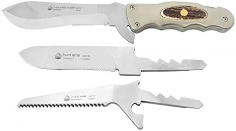 Puma Knives Germany Fixed Blade Hunting Knife Set w/3 Blades