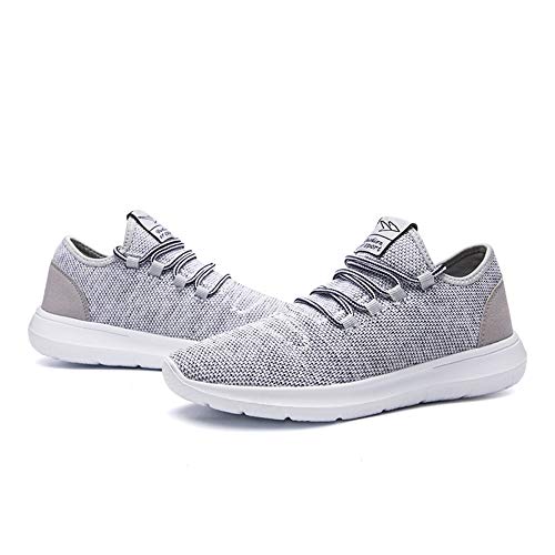 Srenket Mens Casual Athletic Sneakers Comfortable Running Shoes Light Tennis Zapatos Footwear for Men Walking Workout Gray45 - Thumbnail 4