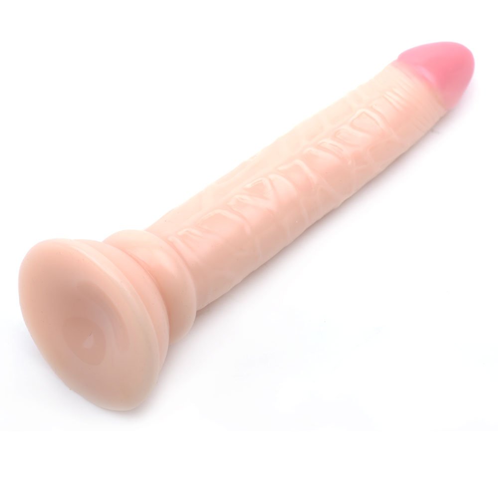 BeHorny 7.68 Inch Suction Base Realistic Penis Dildo, Strap-On Harness Compatible