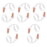HAWORTHS 10pcs Plastic Hens Night Novelty Whistle Necklace