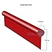 Car Interior Moulding Trim,3D DIY 5 Meter Flexible Interior Exterior Decoration Moulding Trims Strips line Stickers for Auto Accessories(Red)