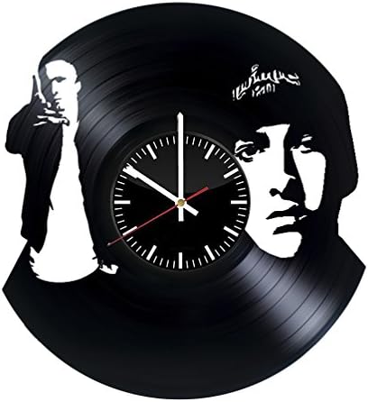 Best Rapper Design Vinyl Record Wall Clock - Get unique bedroom or living room wall decor - Gift ideas for boys and girls - Original Modern Music Fan Art