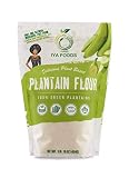 Iya Foods Gluten-Free, Kosher Certified Paleo Premium Plantain Flour, 1 Pound Bag