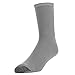 Galiva Men's Cotton Lightweight Crew Dress Socks - 6 Pairs, Medium, Grey