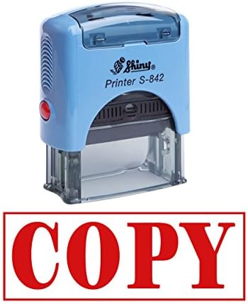 Printtoo Copy Self Inking Rubber Stamp Custom Shiny Office Stationery Stamp