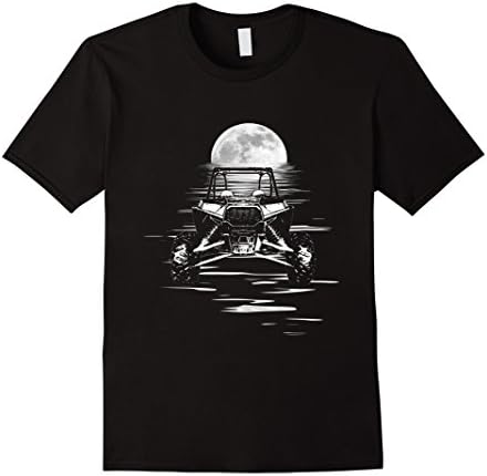 Mens Moonshine RZR Offroad ATV / UTV Riding Tshirt 3XL Black