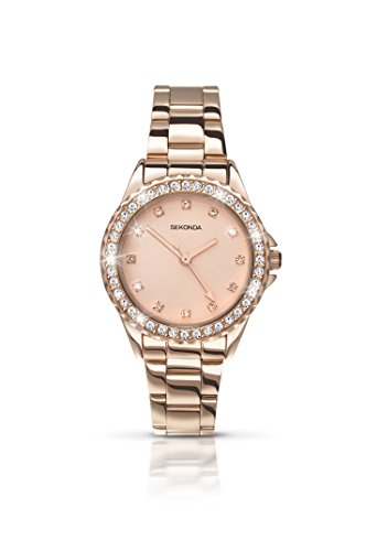 Rose gold alloy watch