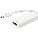 Amazon Basics USB 3.1 Type-C to HDMI Adapter Cable - White