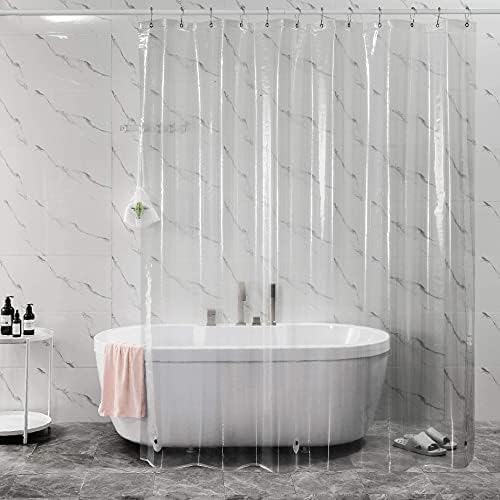 Titanker Plastic Shower Curtain Liner, 72 x 72 Inches PEVA 8G Shower