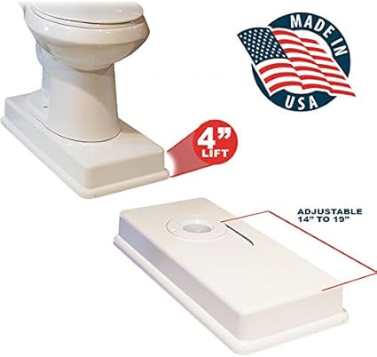 Amazon Com 19 Medway Complete Easy Toilet Riser Kit Health