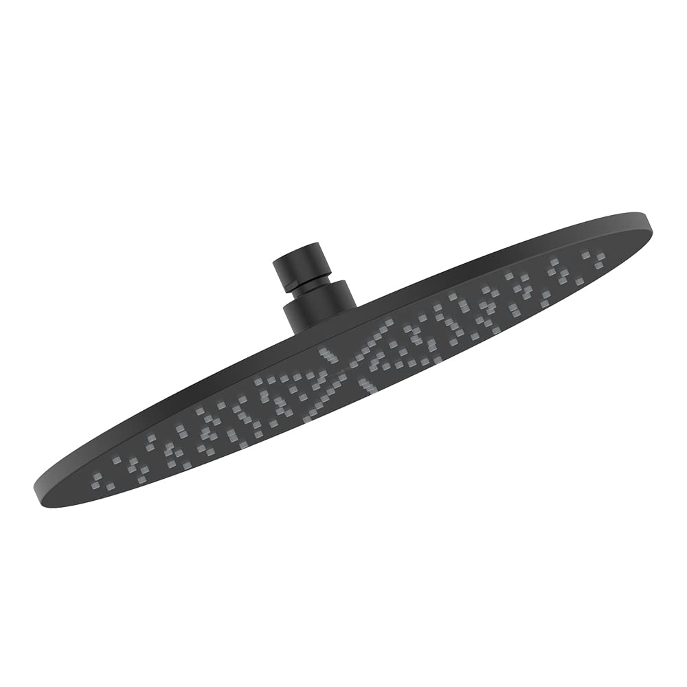 Ideal Standard Idealrain 300mm Round Rainshower Head, A5803XG, Silk Black