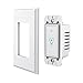 Smart Wi-Fi Light Switch In-Wall, Phone Remote Control Wireless Switch No Hub Required,Timing Function,Control Your Fixtures From Anywhere,Compatible with Alexa and Google Home,Overload Protection 15A