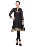 Cenizas Women's Indian Tunic Top Georgette Kurti