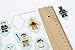 Cakeshop 12 x PRE-CUT Lego Star Wars Stand Up Edible Cake Toppers