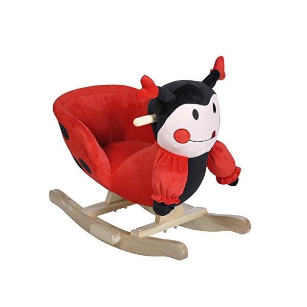 Knorrtoys 40480 - Schaukeltier Ladybug Selma mit Sound – Bild 5