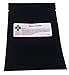 100 Smell Proof Bags (w/ GREEN CROSS LABEL) Marijuana Cannabis - 3.1"x5" Mylar Bags with Rx Labels