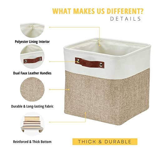 Cube Storage Organizer Bins 13 Inch Cube Storage Bins Cloth