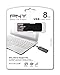 PNY Attache USB 2.0 Flash Drive, 8GB/ BLACK (P-FD8GBATT03-GE)