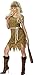 Smiffys Cavewoman Costume, Brown, M - US Size 10-12