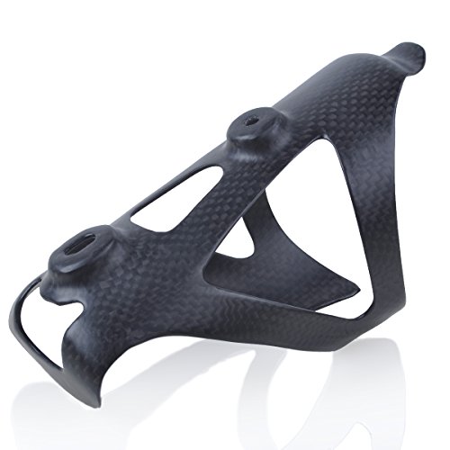ThinkTop 2 Pack Ultra-light Full Carbon Fiber Bicycle Bike Drink Water Bottle Cage Holder Brackets for Road Bike MTB Cycling