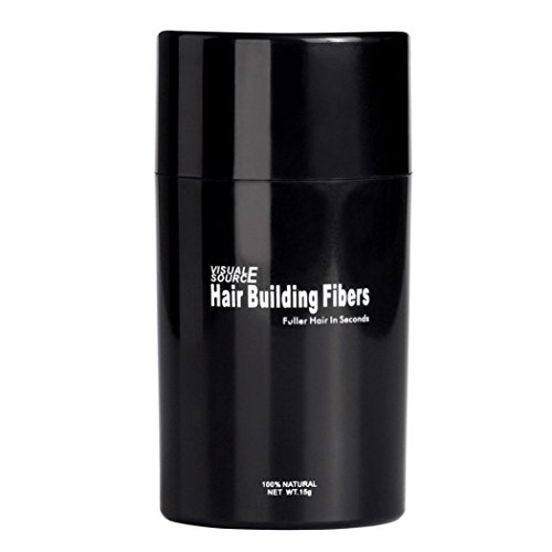 Putars Portable Multifunction Fiber Powder Hair Building Fibers Thicker Concealer Hair Loss Full Hair Brown