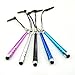 Stylus Pen, IC ICLOVER 10PCS Long Stylus Pen/Touch Screen Pen/Portable Pen for iPhone 4S 5S 5C 6 6Plus 6s Plus/iPad/iPod/Samsung S4 S5 S6 Edge Plus Note 2 3 4 5 (sharp2)