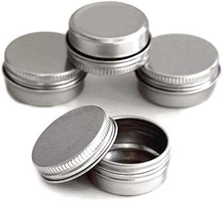 10ml Aluminium Tins with Screw Lid (10 Pack)
