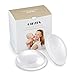 Nursing Cups, Collect Breastmilk While Nursing, Breast Shells, Protect Sore Nipples, Save Leaks of Breastmilk, Soft and flexible Silicone,Reusable, 2-pack