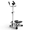 JYKJ Mini Stepper, Fitness Pedaal Calorie Consumptie Teller Mute Armsteun Afslanken Stepper Klimmen Voet Machine…