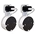 The Spot for Echo Dot by Dot Genie: The Original Outlet Plug-in Wall Mount Hanger Stand for Amazon Alexa Echo Dot 2nd Generation - No Messy Wires or Screws - Multiple Colors (White 2-Pack)