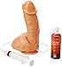 Doc Johnson The Amazing Squirting Realistic Cock with 1 oz. Bottle of Splooge Juice - Vanilla