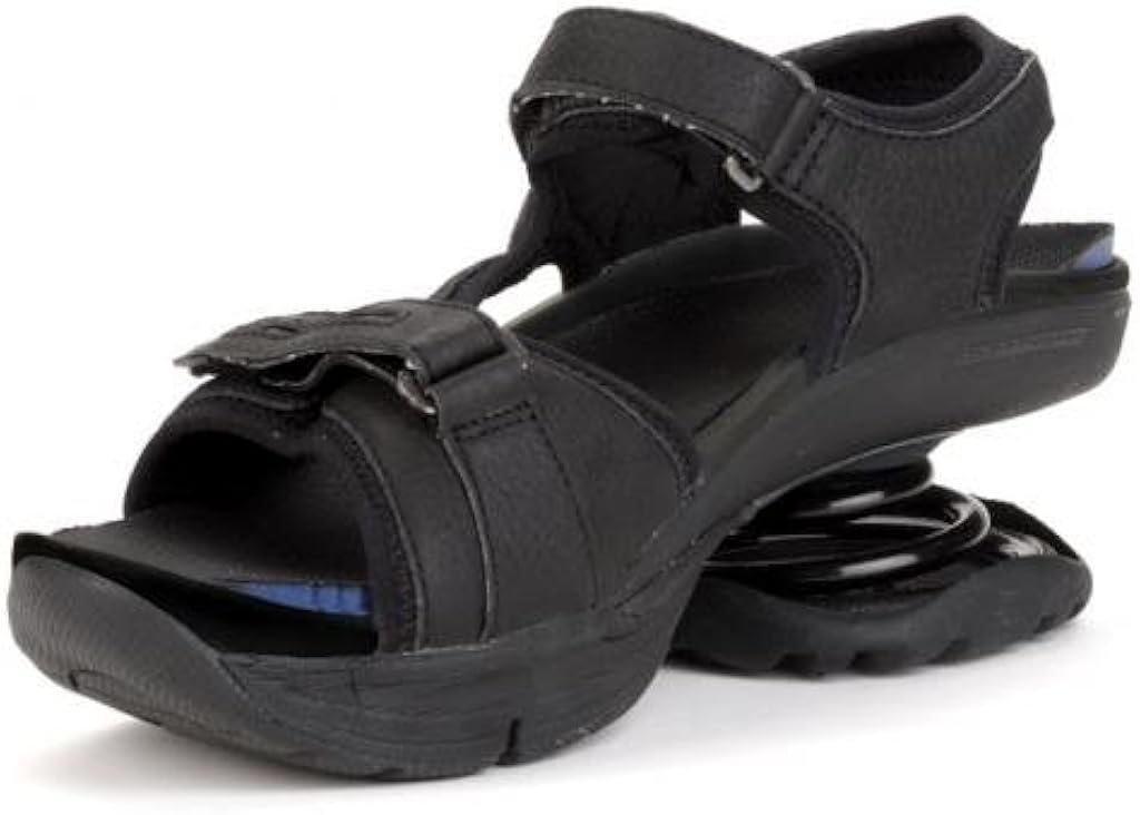 ZCoiL Women's Jubilee Sandal Black Leather 10W Sandals