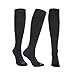 NovaYard 6 Pairs Knee High Graduated Compression Socks For Women and Men (15-20mmHg) Best Medical,Running & Fitness, Travel & Flight Socks, Circulation & Recovery,Nurses & Maternity Pregnancy