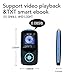 Mp3 Player with Bluetooth 16GB Support up to 64GB-Blue by TIMMY