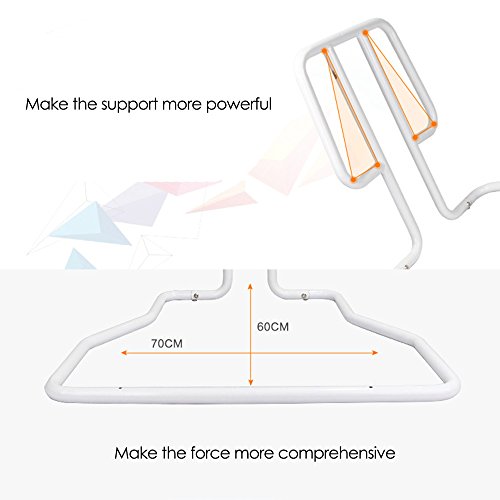 Vogvigo Bed Safety Handles Safety Bed Rail Bed Rails for Elderly Adults, Bed Side Handrail Beds Bedside Hand Rail Bed Transfer For Elderly Child Bed Safety Rails Bed Assist Rail (white)